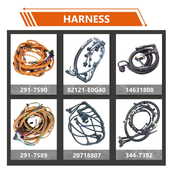 Caterpillar Excavator Engine Wiring Harness E324D E326D 198-2713
