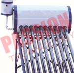 100L Vacuum Tube Solar Water Heater Glass Tubes For Family White Color