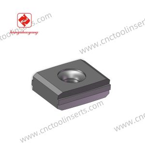 CNC Milling Insert with CVD Uncoated HYYCE434-01 HYG107, Suitable for Heavy-Duty
