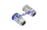 POC Pisco Hex-holed Straight One Touch Zinc Brass Pneumatic Tube Fittings