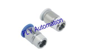 China POC Pisco Hex-holed Straight One Touch Zinc Brass Pneumatic Tube Fittings factory