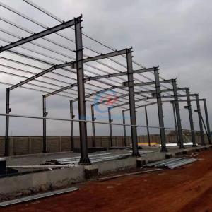China Eco Friendly PEB Steel Structure Weatherproof Sustainable Steel Construction factory