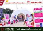 Long Life Span Large Dome Tent Durable Easy Assemble with Luxury Decoration
