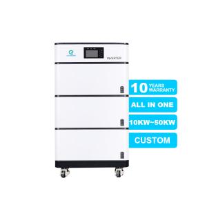China Home Lithium Battery LifePO4 Energy Storage Stackable 51.2V 100Ah 200Ah factory