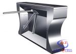 Unique Access stainless steel turnstiles , pedestrian turnstile gate Anti
