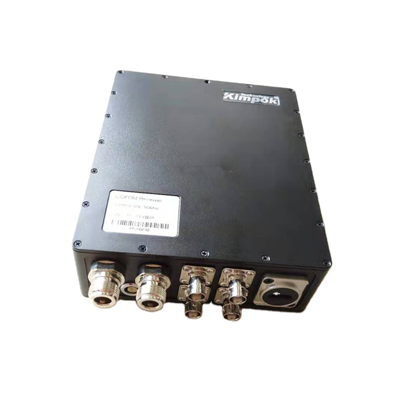 Wireless Cofdm Video Receiver 2K Carrier and H.264/H.265/MPEG-2 for Video Radio Communication