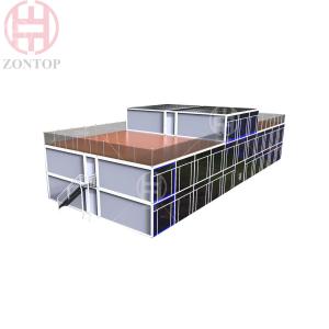 China Zontop Modern Luxury Prefab House 20ft 40 Ft Fast Build Houses Modular Container Home factory