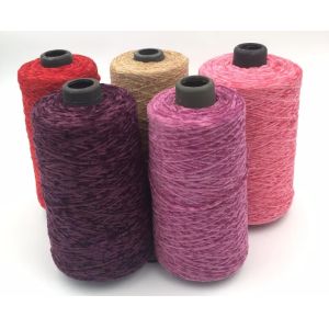 New 1/4NM 100% Acrylic Light Chenille Knitting Yarn Texturized