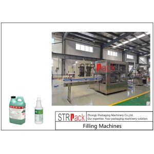 20 Heads Type Automatic Liquid Filling Machine For Disinfectant