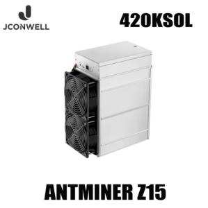 China Asic Mining Machine Bitmain Antminer Z15 420KSOL 1510W factory