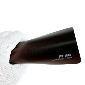 China PPF-1013 Matte Charm Red Colour, 8mil Colour Change Paint Protection Film factory