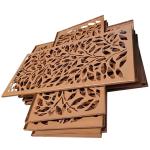 Custom Outdoor Anti Rust Corten Fence Panels Laser Cut For Wall Art