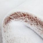 Custom Plush Faux Fur Rug 100% Polyester Rabbit Hair Area Home Living Room