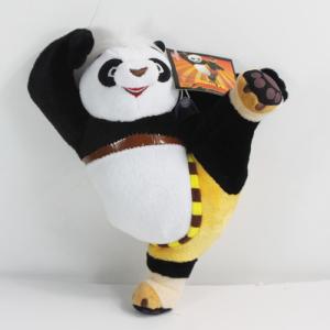 China Original Kungfu Panda Kick Pose Cartoon Plush Toys Stuffed Animals factory