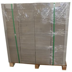 Uncoated Grey Cardboard Sheets with Customized Shape Coating