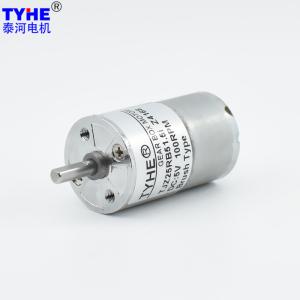 China 25GA310R 25mm dia Rf310 6v 12v 5rpm 1.5N.m Brushed Dc Gear Motor ce rohs factory