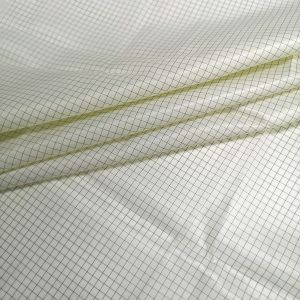 ESD Anti Static 5mm Grid Cleanroom Polyester Fabric 115GSM