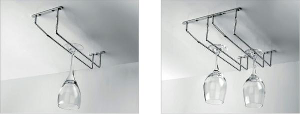 Goblet Storage Rack Contemporary Kitchen Accessories Hanging Glass Cup Holder In