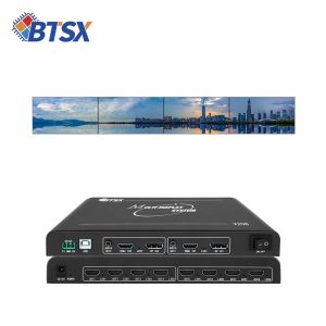 8K Ultra HD 2-in 8-out Video Wall Controller with Low Power Consumption and Plug