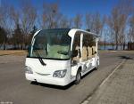 Fashion Design 11 Seats Electric Tourist Car / Electric Sightseeing Bus With 5kw