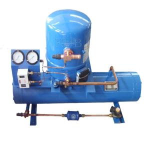 China R22 Freezer Refrigeration Unit 8HP Water Cooled Condensing Unit hermetic condensing unit water cooled condensing unit factory