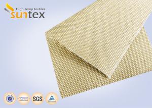 China 18oz Silica 0.6mm Industrial Fire Blanket Roll Safety Cloth For Fire Barrier Thermal Insulation Jacket factory