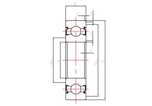 China Precision Deep Groove Ball Bearings(EMQ Bearings) 6220 ZZ factory