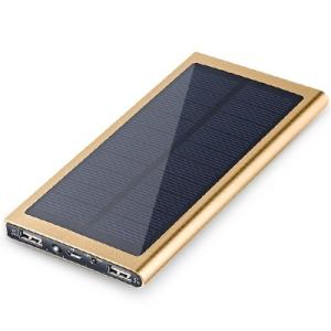 China High Quality 8000mAh Polymer Lithium Battery Solar Charger Waterproof power bank for Mobile phone factory