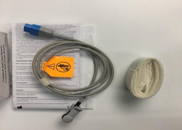 Ohmeda GE Medical Equipment Spare Parts , Reusable TruSignal Spo2 Ear Sensor 9