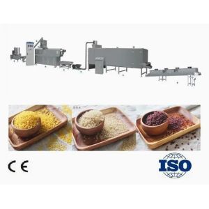 SUS304 Food Extruder Machine / Complete Auto Artificial Nutritional Rice