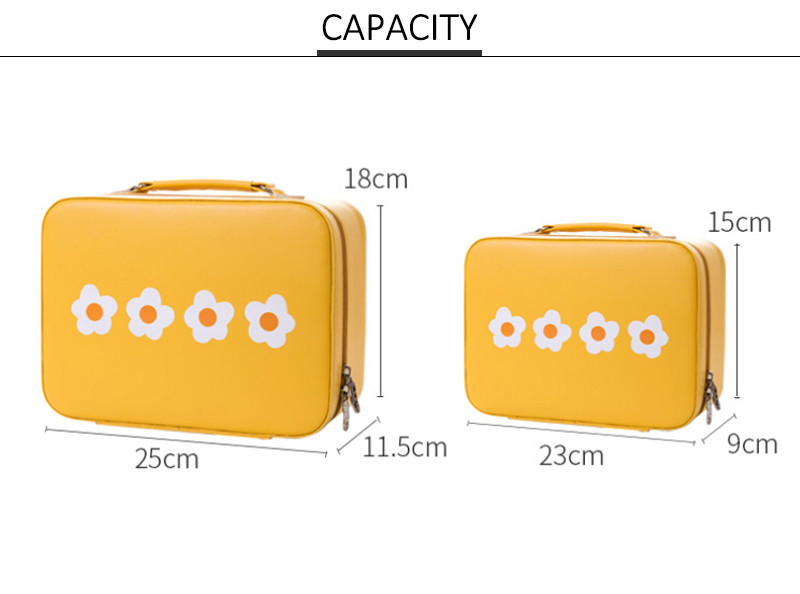 Multi Purpose Cosmetic Make Up Case For Weekend Trip