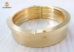 Tin Bronze Flanged Sleeve Bushing Centrifugally Cast Copper Pipe Sleeve