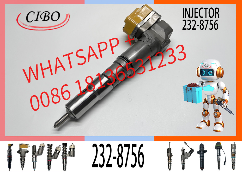 Excavator Engine Parts fuel injectors 232-8756 171-9704 138-8754 171-9704 196-1401 222-5966 173-9268 for