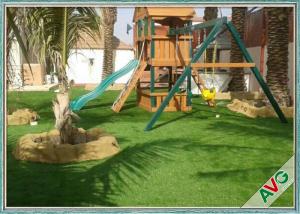 China Easy Install Outdoor Artificial Grass , Garden Artificial Grass Turf For Dogs factory
