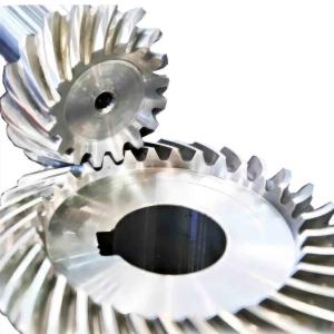 China Hypoid Transmission Gear and Gear Shaft CNC Machining for Excavator factory