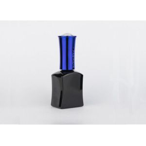 Cosmetic Chromatic Black Nail Polish Bottle Lightweight Beautiful Appearance