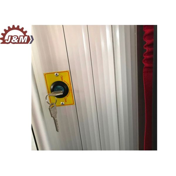 China Anodizing Vertical Opening 2000*2000 Aluminum Shutter Doors factory