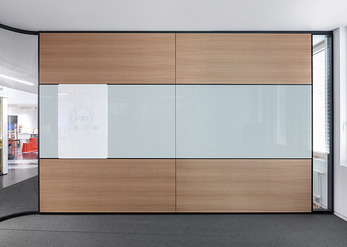 Fireproof Partition Walls HPL Panel Solid Partition Wall Modular Easy Installation