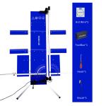 Blue 110V-240V Hot Wire Cutting Machine With Wings