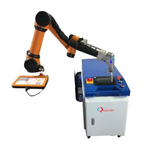 China Robotic Arm Automation 1500w Fiber Laser Welding Machine factory