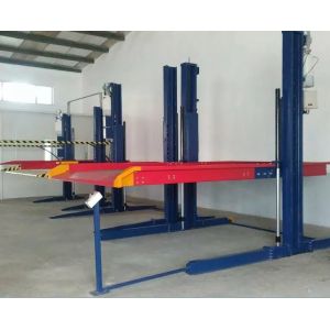 Two Column Hydraulic Parking Lift 2700kg Hydraulic Stack Parking System