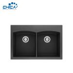 Double Bowl Topmount Granite Kitchen Sink Granite Composite Kitchen Sink For