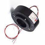 50mm ID Miniature Through Bore Slip Ring 300rpm Rotation For Motion Simulator