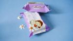 No Chemical Cleansing Face Wipes Soft Organic Water Wet Baby Wipes For Baby