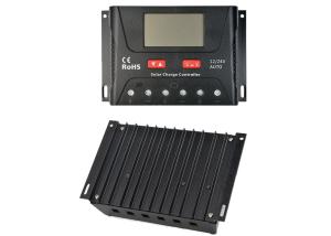 China 12 Volt 30 Amp Digital Solar Charge Controller TVS Lighting Protection factory