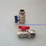 Underfloor Heating Manifold 1" Ball Valves , Ball Valve for Radiant Heat