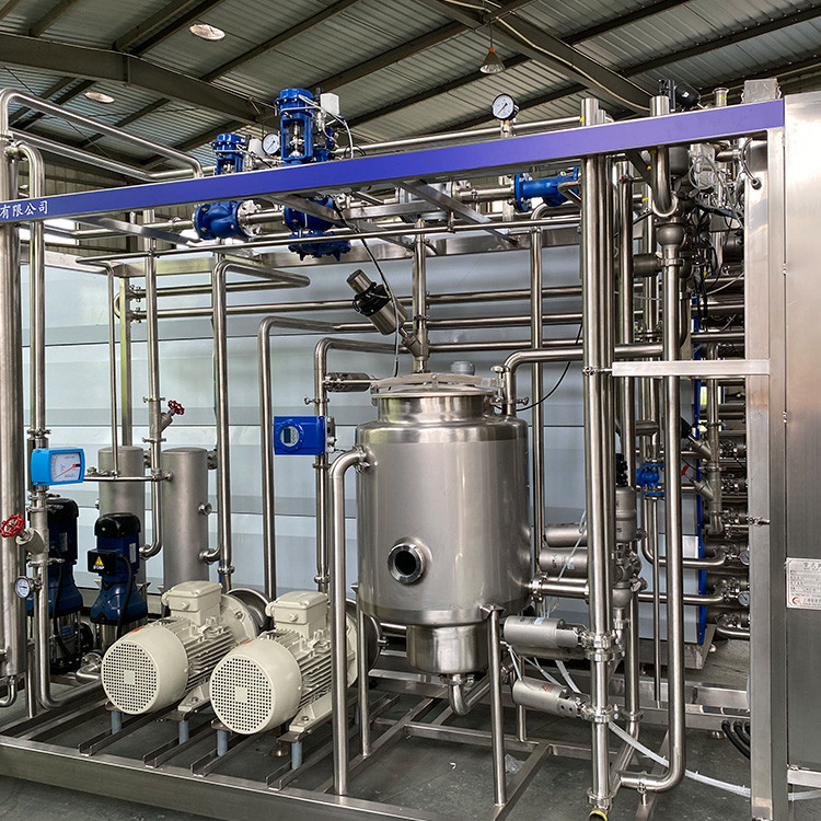 SUS 316 Pasteurization Equipment Big Capacity With Poor Fluidity