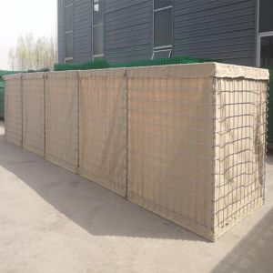 China Sand Bag Hesco 5mm Dia Defensive Barrier on sale