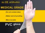 China Manufacturer Plastic Disposable medical Vinyl Gloves for surgery or food