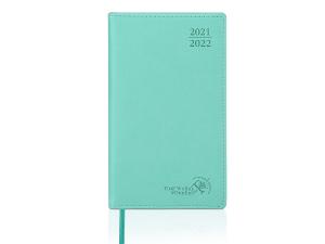 China OEM ODM Green Pocket Size Weekly Planner Vertical Layout Inner Pages factory